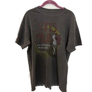 Vintage Style Janis Joplin Band Tee